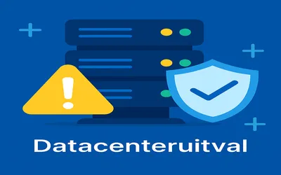 Datacenter uitval illustratie